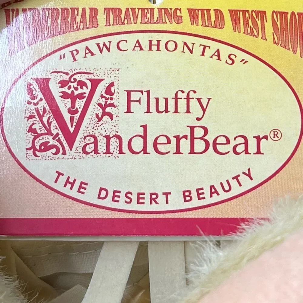 Vintage 1991 Fluffy Vanderbear 